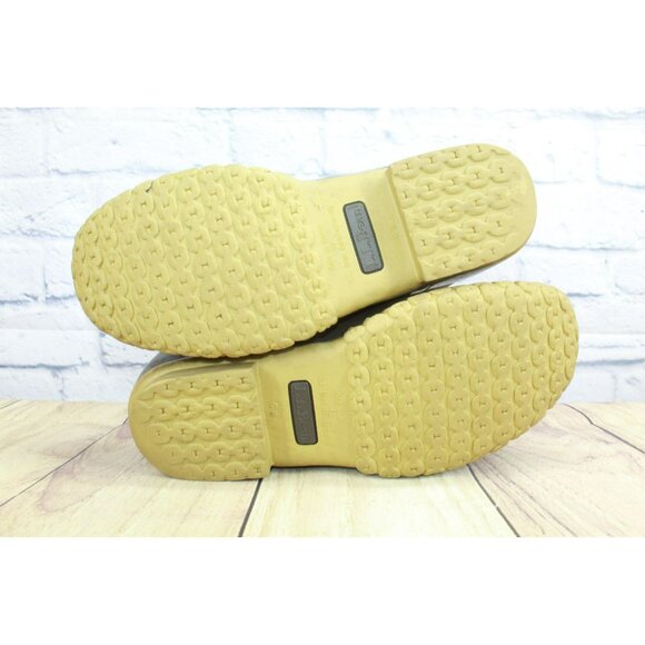 LL Bean Brown Leather Lace Up Shearling Lined Insulated Duck Boots Size 10 Wide - Picture 11 of 11